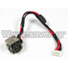 Toshiba Satellite X200 P200 P205 DC Jack W/Cable Βύσμα Τροφοδοσίας